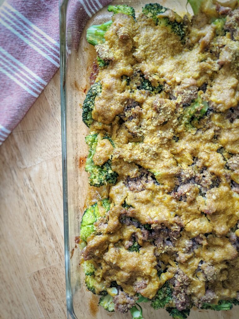 This variation for classic divan casserole is made with whole30, paleo, dairy-free and gluten-free ingredients.