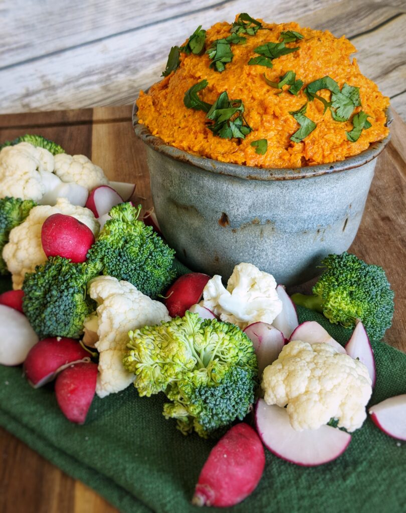 Easy Vegan Slow Cooker Spiced Carrot Dip