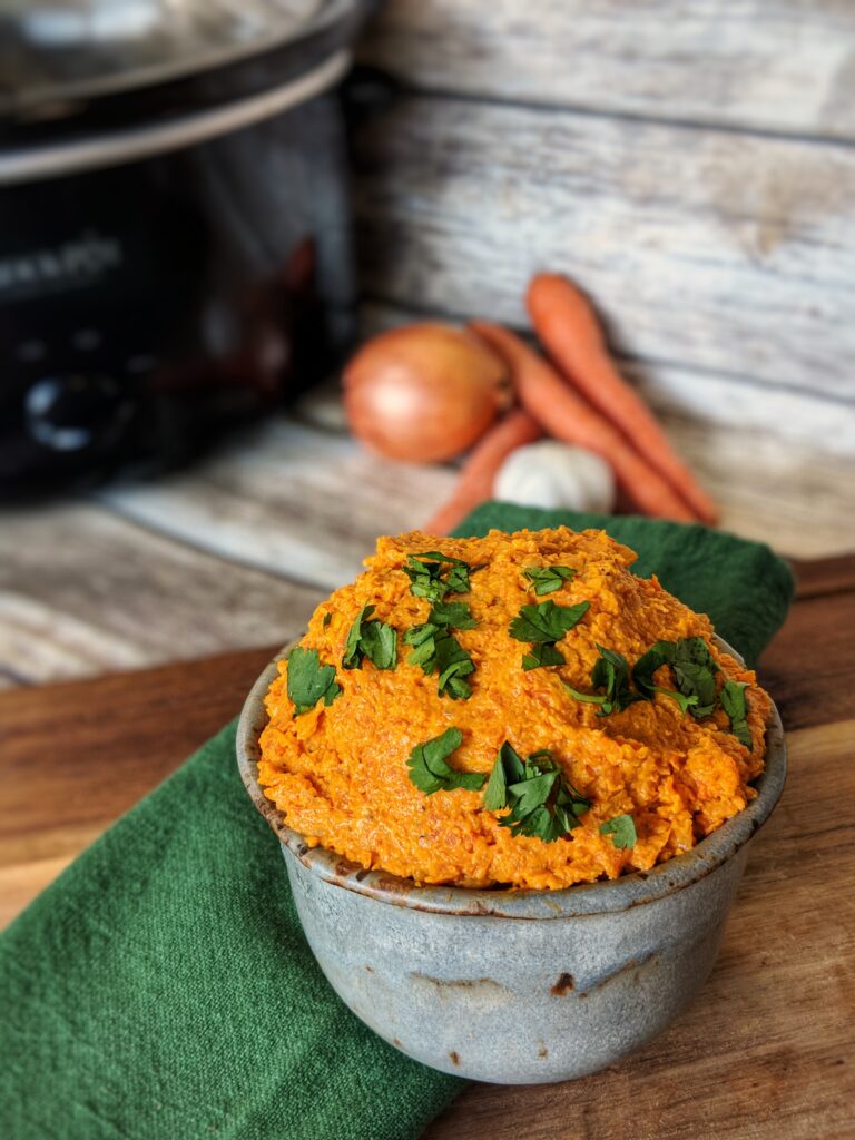 EasyVeganSlowCookerSpicedCarrotDip