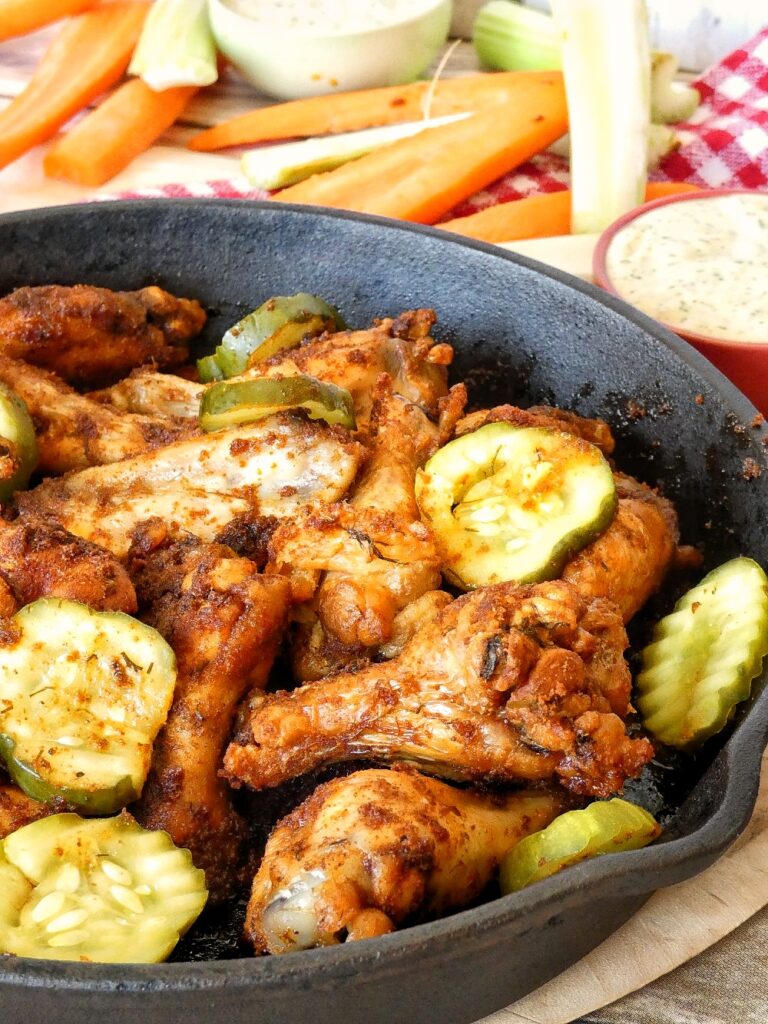 Serve these Nashville Hot Chicken Wings alongside carrot and celery sticks and a cool dairy-free ranch dressing for a complete Whole30 meal guaranteed to please your taste buds.